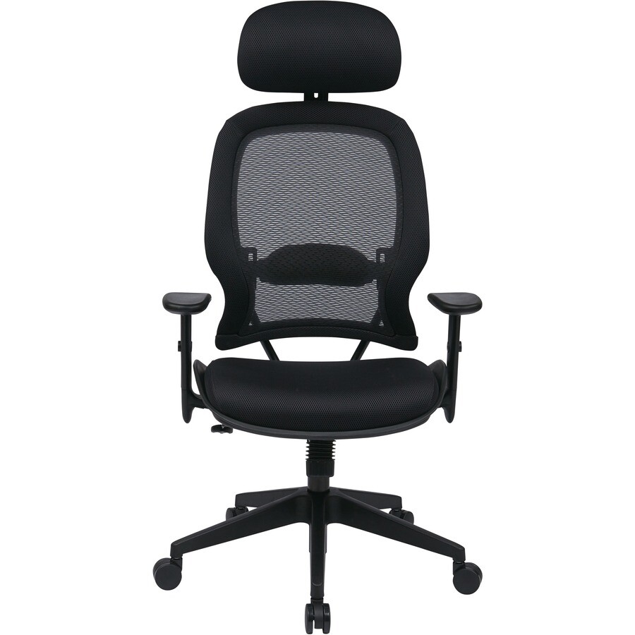 Office Star Professional Air Grid Chair with Adjustable Headrest (osp-55403)