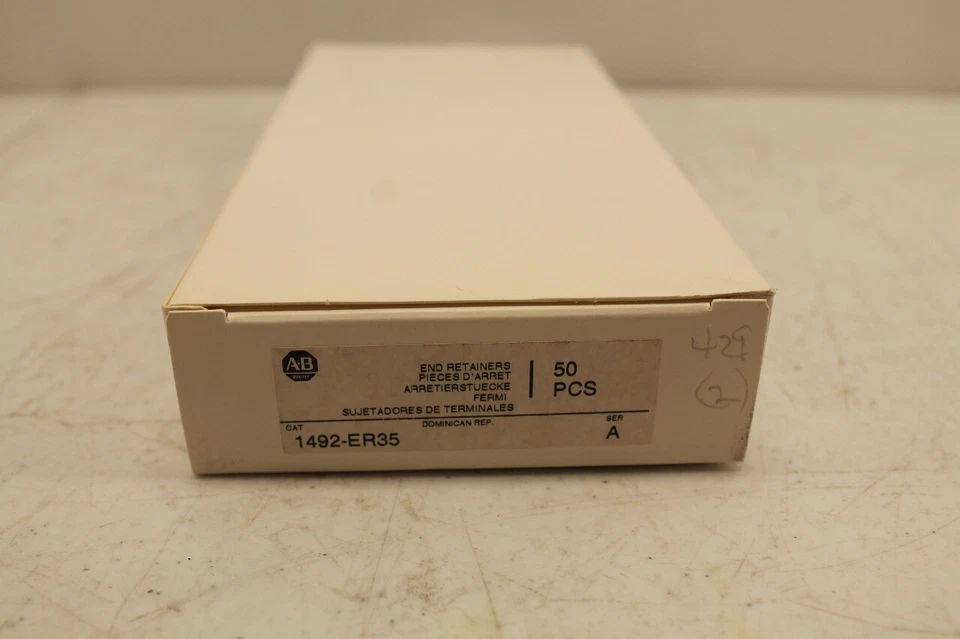 Tapas Allen Bradley 1492-ER35 nuevas en caja (lote de 50) Foto 3 de 4
