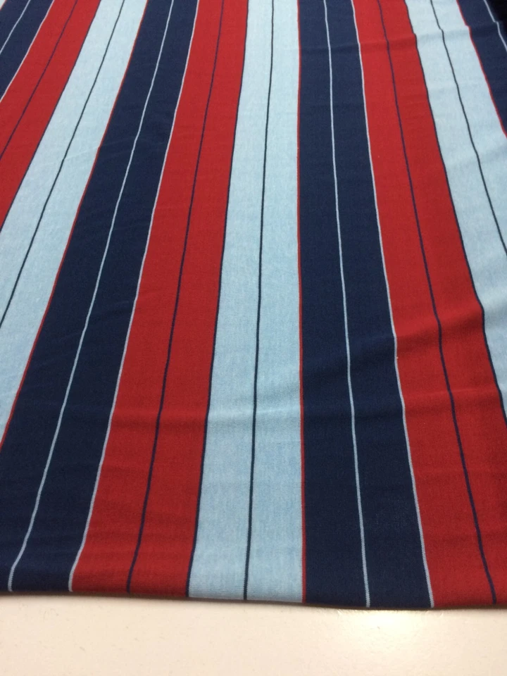 TECIDO DE MALHA LISTRADO POLI/ALGODÃO JERSEY: 170cm de largura: US$ 5,00 P/M - Imagem 4 de 4