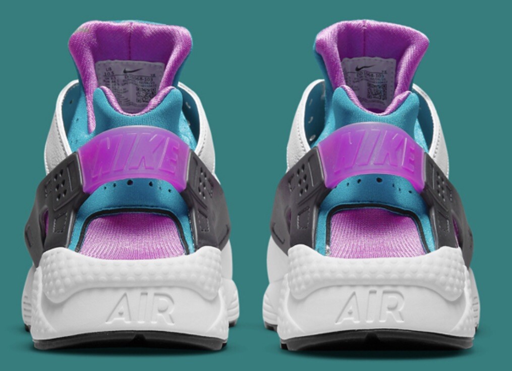 Nike Air Huarache Shoes White Aquatone Magenta Mens Size 10  display picture 3