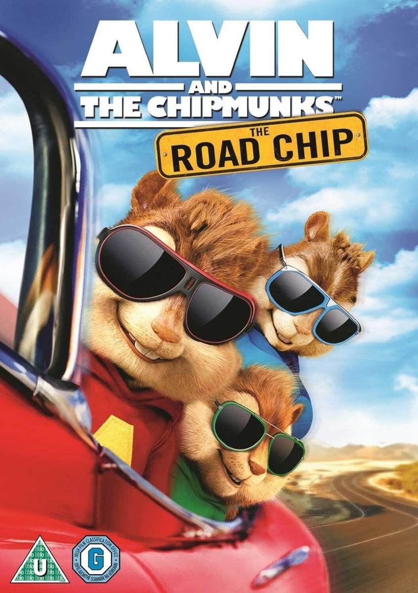 ALVIN AND THE CHIPMUNKS PART 4 DVD 4th Fourth THE ROAD CHIP MOVIE