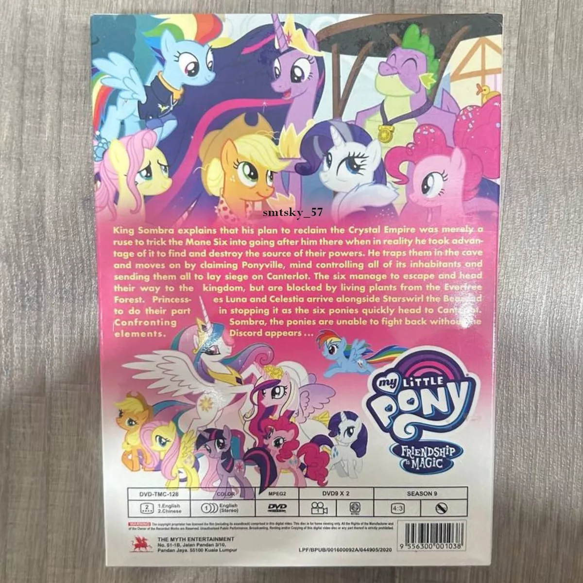 My Little Pony: Friendship Is Magic Season 9 (VOL.1 - 26 End) DVD All Region