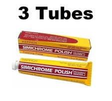 Simichrome TUBE-50G Outshining Metal Polish 1.76 oz Prevents Tarnishing 3 PACK