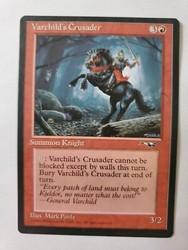 Varchild's Crusader - Alliances (121) - Common - Red Knight - MTG