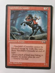 Varchild's Crusader - Alliances (121) - Common - Red Knight - MTG