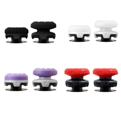Soft Touch Anti-Sweat Precision Silicone Joystick Caps Compatible with PS5/PS4
