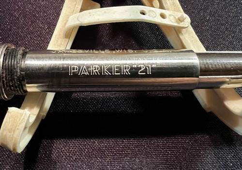 Vintage Parker 21 Schreibtisch Füllfederhalter für Teile oder Restauration - Bild 5 von 10