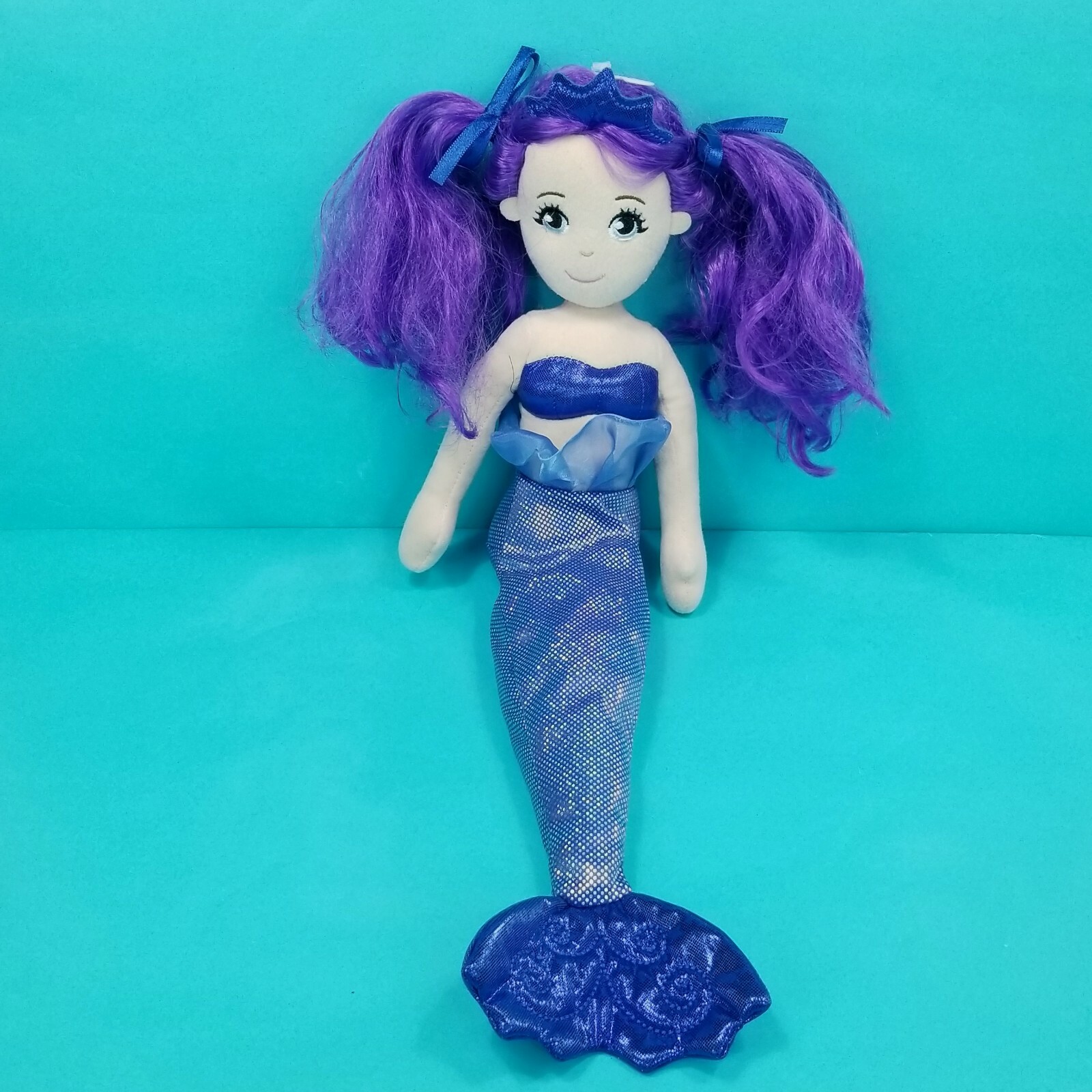Aurora Purple Hair Doll Sea Sparkles The Blue Tail Shiny Cro