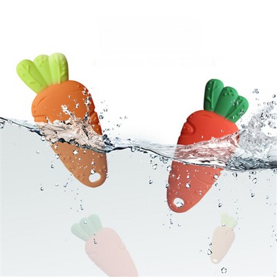carrot baby teether