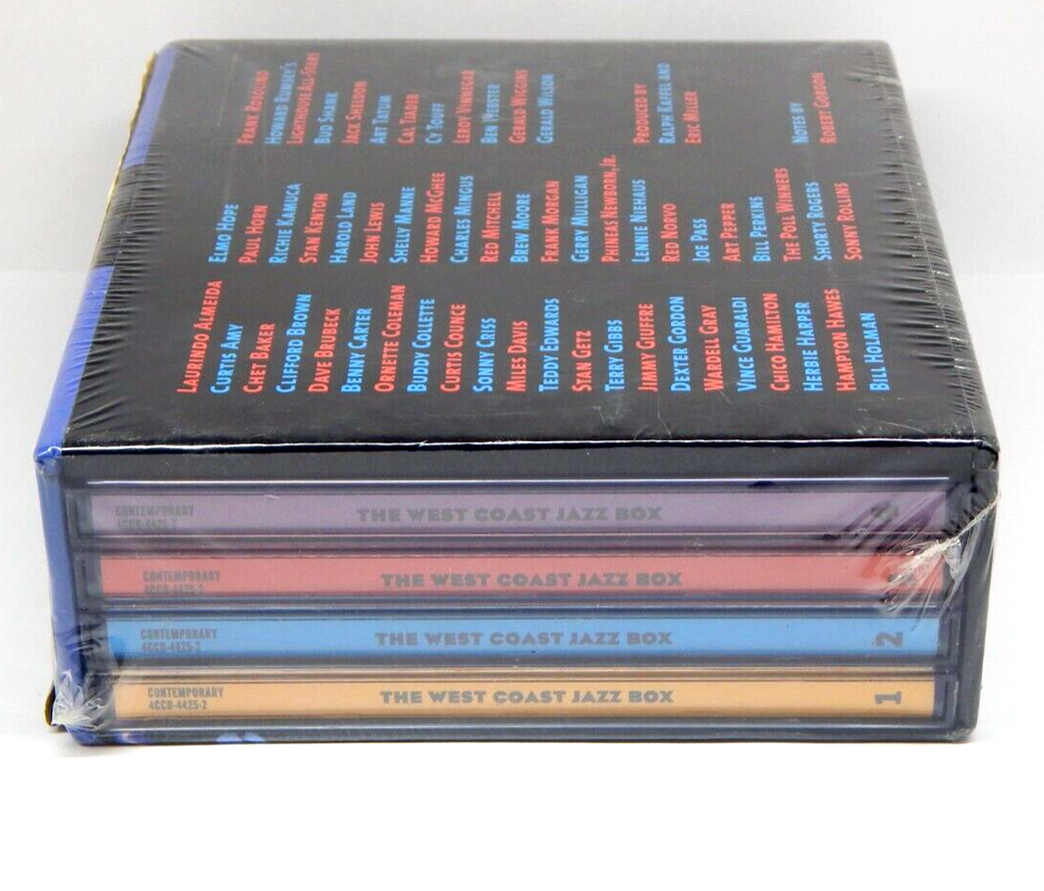 The West Coast Jazz Box: An Anthology of California Jazz ~ NEW 4-CD Box ...