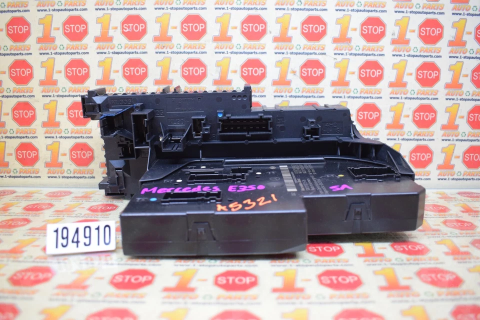2015 2016 MERCEDES BENZ E350 SAM SIGNAL ACTIVATION CONTROL MODULE FUSE BOX OEM - Изображение 3 из 4