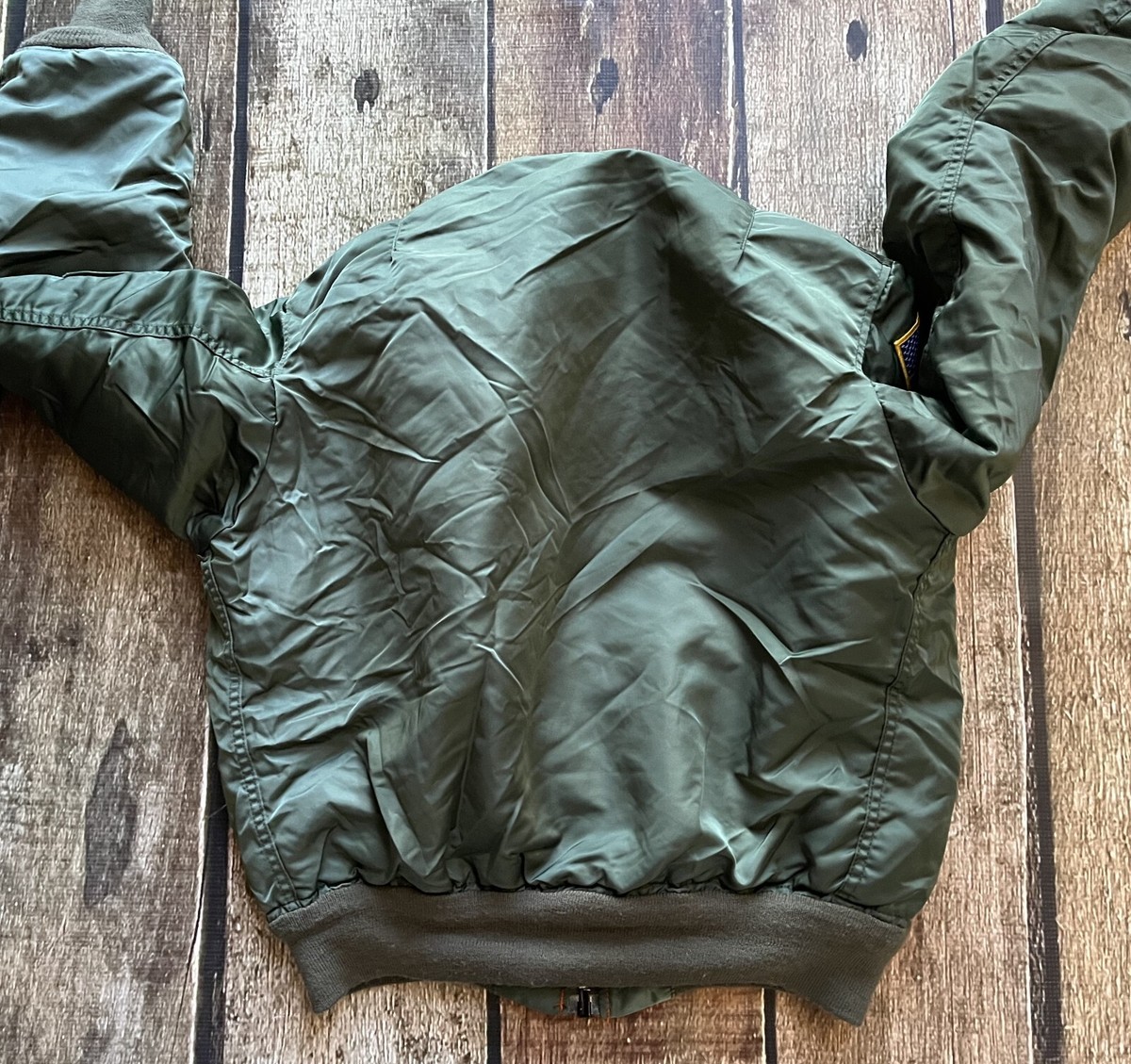 USAF AIR FORCE FLYERS MAN INTERMEDIATE MA-1 BOMBER JACKET