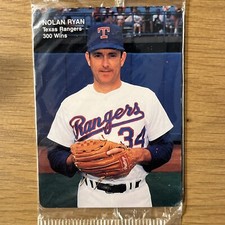 1991 Mothers Cookies Nolan Ryan #1 Sealed 