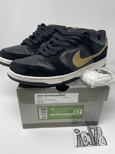 Nike SB Takashi 1 2003 Black Metallic Gold 10.5 Silver Box | eBay