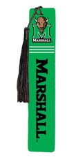 Marshall Thundering Herd Collegiate Wooden Bookmark with Tassel