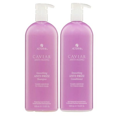 Alterna Caviar Anti-Aging Smoothing anti-Frizz Shampoo & Conditioner 33.8 oz Duo
