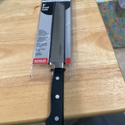 Cuisinart Bread Knife, Classic Stainless Steel Forged Triple-Rivet Cutlery 8''
