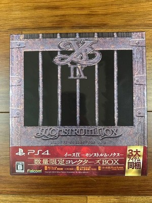 PS4 Ys IX -Monstrum Nox- Limited Collector's BOX