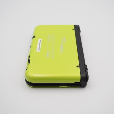 EXC] New Nintendo 3DS XL LL Lime Black Console w/Charger Tested