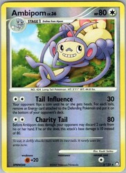 Ambipom 3/123 Mysterious Treasures Reverse Holo Rare