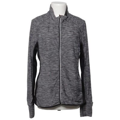 H&M Sport, Trainingsjacke, Damen, Größe: L, Grau/Schwarz #WKg