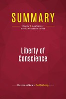 Summary: Liberty Of Conscience Review And Analysis Of Martha Nussbaum's Book