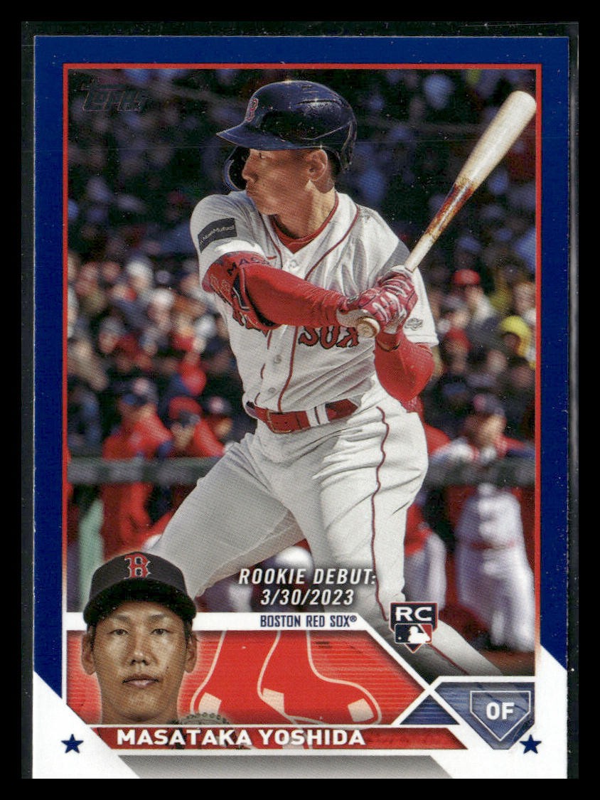 2023 Topps Update #US5 Masataka Yoshida Royal Blue