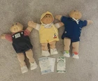 Vintage Cabbage Patch Kids Dolls Lot of 3 1980s  Xavier Roberts