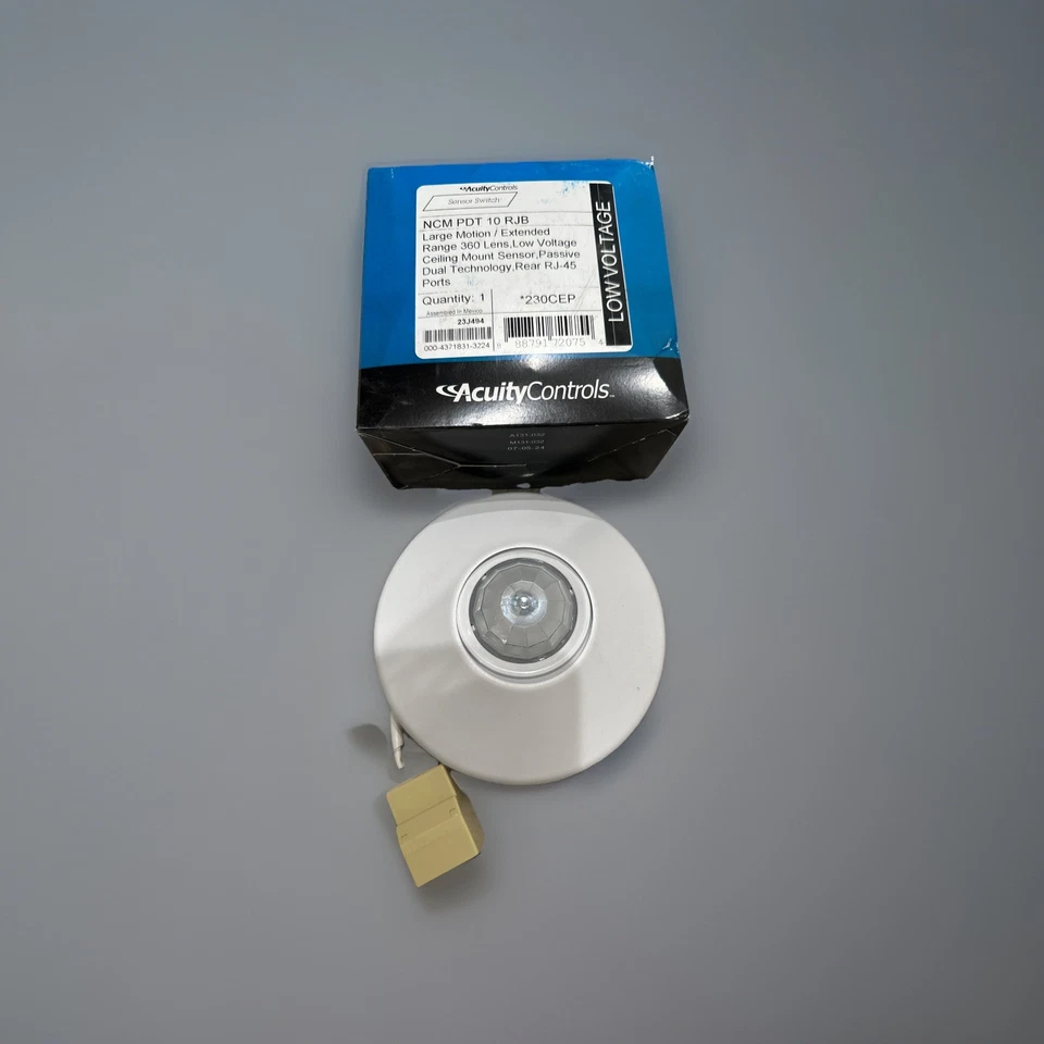 🔴Acuity Controls Extended Range Sensor Switch NCM PDT 10 RJB Low Volt‼️230CEP