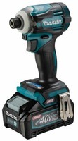 Makita Akku-Schlagschrauber 40V XGT TD001GM201 220Nm Mit 2X4,0Ah Akkus