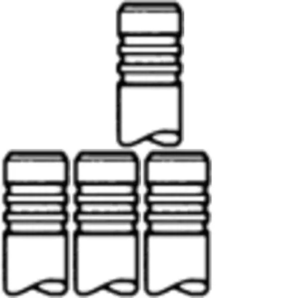 4 x Valvola di aspirazione TRW Engine Component per AUDI, SEAT, SKODA, VW 100