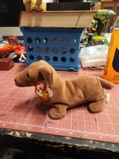Ty Beanie Babies Weenie The Dachshund Dog Toy Rare