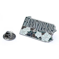 Pennsylvania  Enamel Lapel Pin – Collectible State Souvenir