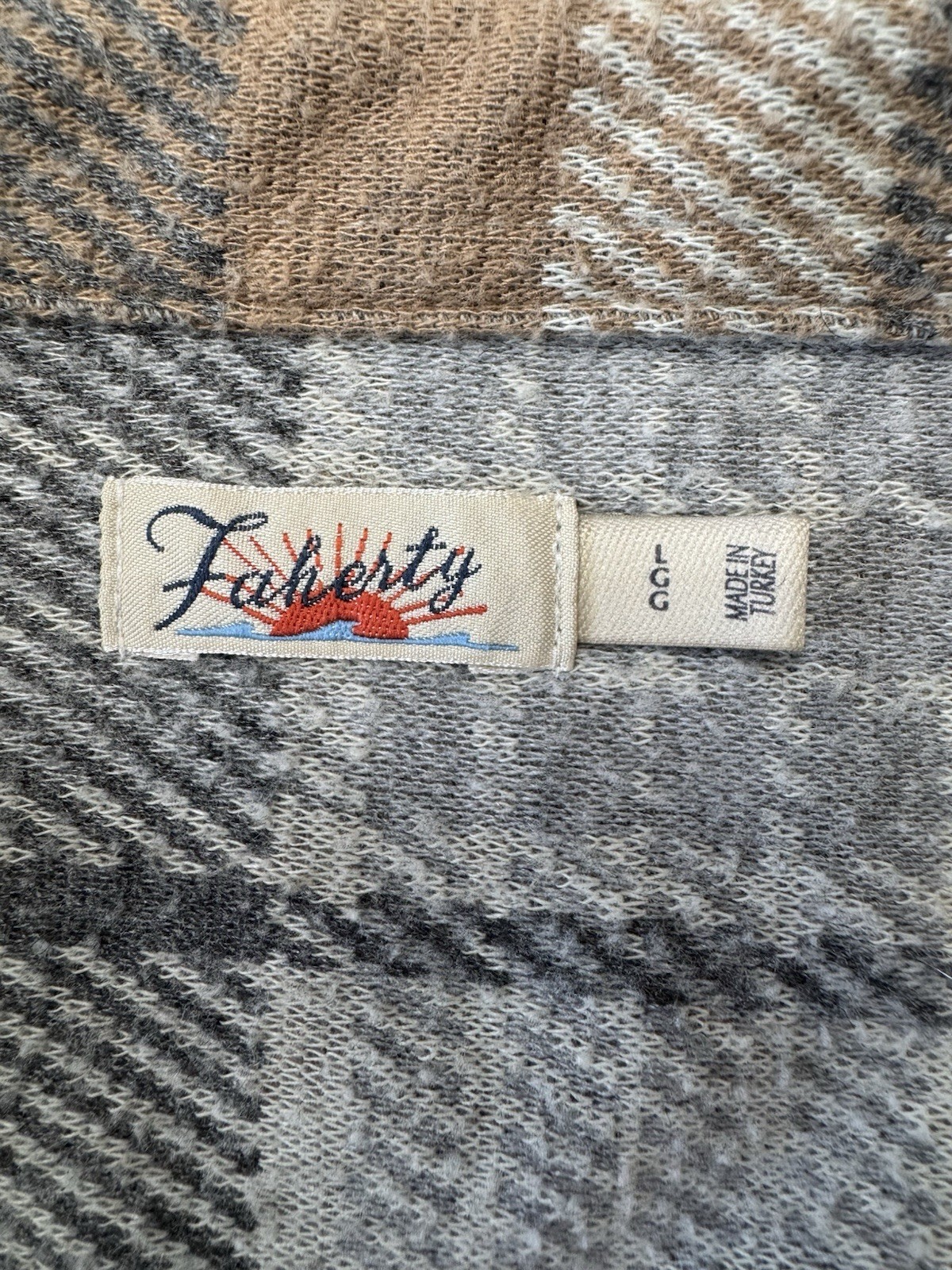 Faherty Button Down Plaid Shirt - Stretch Knit - … - image 5