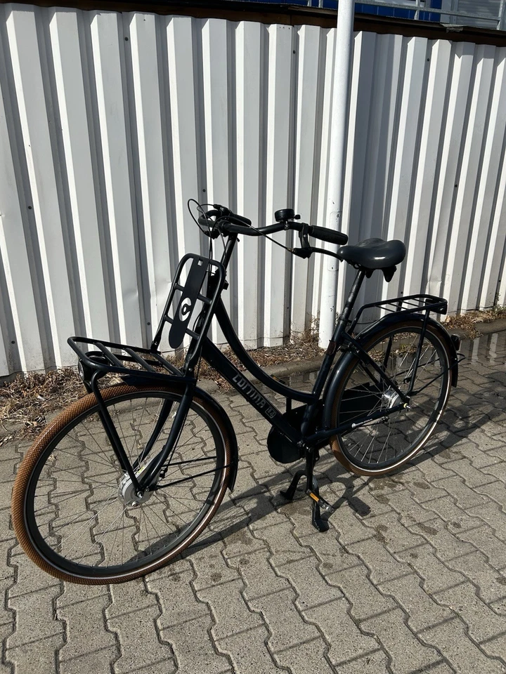 Cortina U4 Transport ND7 Hollandrad Lastenrad Schwarz - Bild 3 von 3