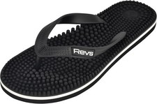 Revs Lights, Reflexology & Acupressure Massage Flip Flops. Boost Health, Energy