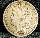 1893 ÇC Morgan Dollar Fine in Grade No Problems Semi Key Date