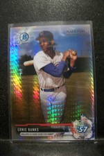 ERNIE BANKS 2017 Bowman Chrome The National Refractors #BNR-EB Cubs