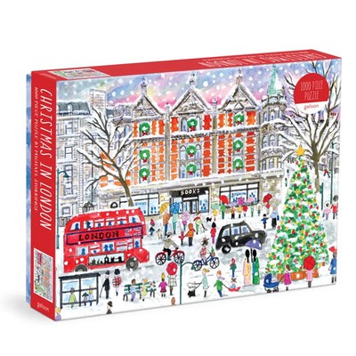 Michael Storrings Christmas in London 1000 Piece Puzzle | Galison | Englisch