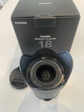 Fujifilm XF 18mm F1.4 R LM WR Lens Hood and Cap,  Boxed,  Near Mint Condition ++