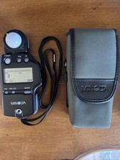 Minolta Auto Meter IV F Japan 77111910 with Strap and Case, Nice 