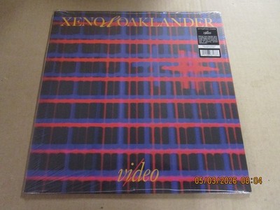 XENO & OAKLANDER Vi/Deo RED VARIANT LP New! Sealed! 2021 DAIS Records Synth