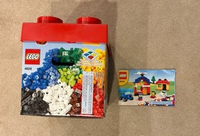 Lego MASSIVE Brick/bulk Lot 5 LBS 1500+ Pieces 4496 4628 Basic Set Lot