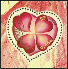 TIMBRE FRANCE 2003 N° 3538 NEUF **  Saint Valentin Cœur de TORRENTE b