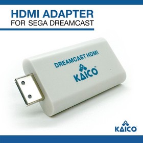 Kaico Sega Dreamcast HDMI Adapter &ndash; Plug & Play Converter for silver 