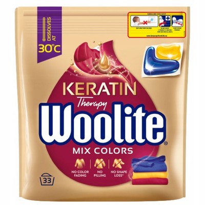 094152 Woolite Gelkapseln für Pr mit Kre 33 Stück.