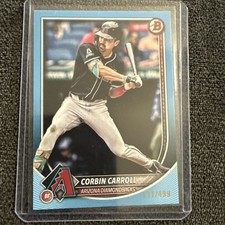 2025 Bowman - Corbin Carroll #96 Sky Blue /499