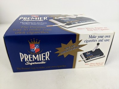 PREMIER Supermatic Cigarette Injector Machine Makes 100mm Regular & King