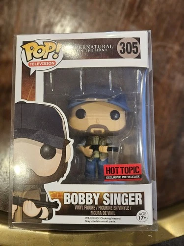 Funko Pop! Supernatural Bobby Singer #305 Hot Topic Exclusive