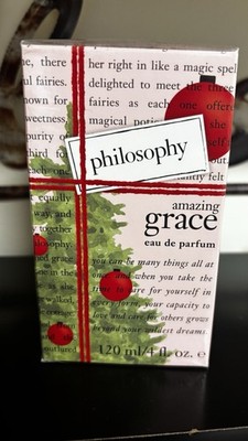 Philosophy Amazing Grace Bergamot & Jasmine Spray Fragrance, 4 oz Sealed